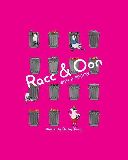 Cover of the book “Racc and Oon with A Spoon” by Ashley Young