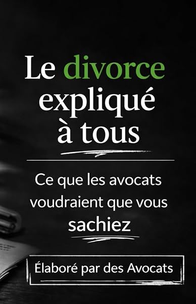 Couverture de Le divorce expliqué à tous