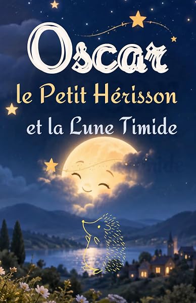 Couverture de Oscar le Petit Hérisson et la Lune Timide