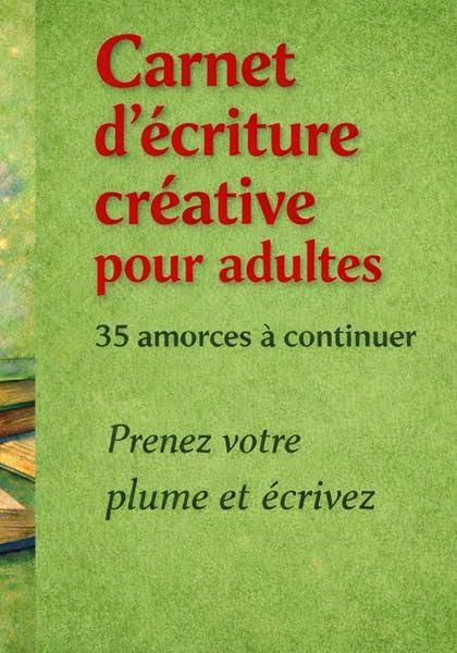 Couverture du livre « Carnet d'écriture créative pour adultes » de Stra Magic